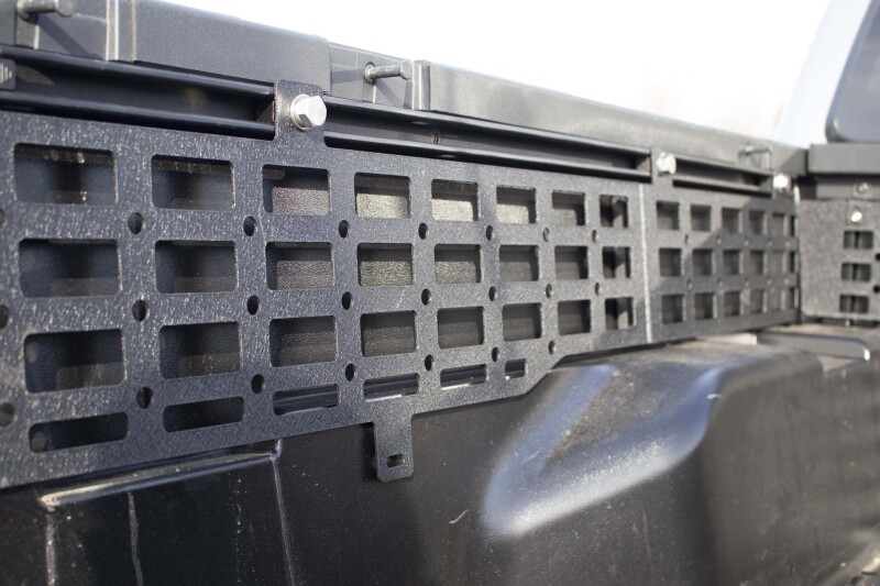 Toyota Tacoma Molle Panel - Passenger Side Bed - Fishbone Offroad - Long Bed - Black - `16-`27